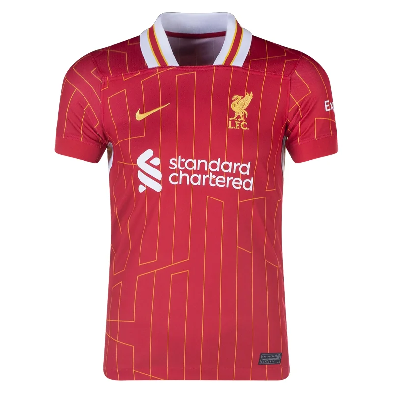 Nike Youth Liverpool Home Jersey 24/25 (Gym Red/Chrome Yellow)