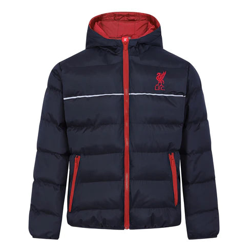 Official Liverpool FC Boys Quilted Jacket