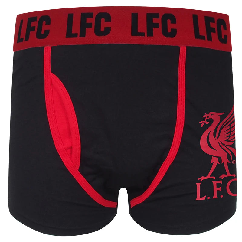 Official Liverpool FC Mens Boxer Shorts Premium