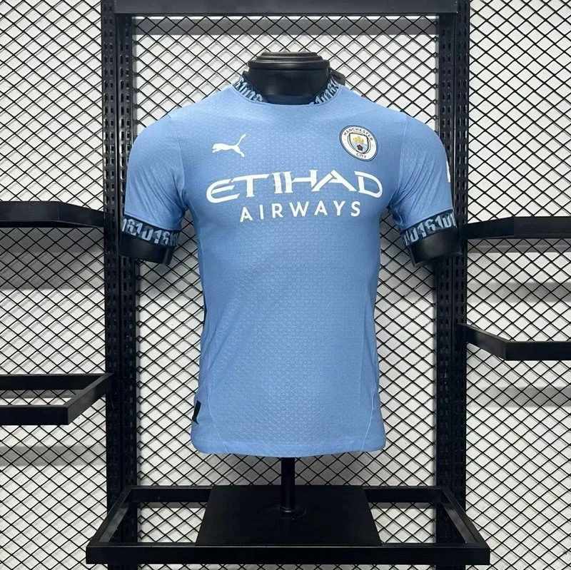 Manchester City 2024∕25 Home Jersey Player Version(343F)