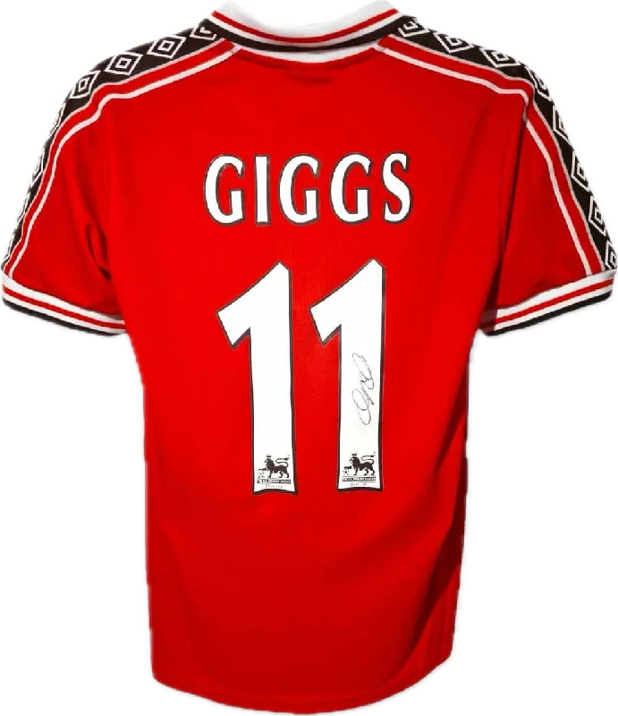 RYAN GIGGS - SIGNERT DRAKT MED EKTEHETSBEVIS/COA