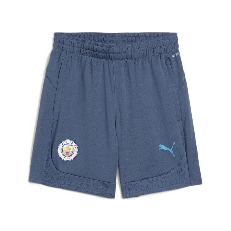 Short Manchester City Training Junior 2024/25 Bleu