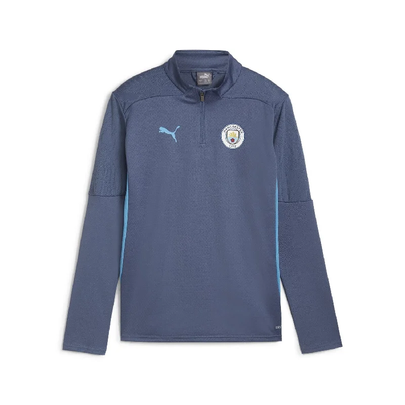 Top Manchester City Training Junior 2024/25 Bleu