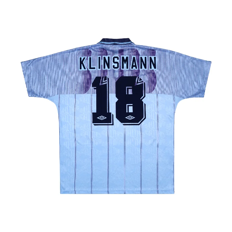 TOTTENHAM 1991-94 THIRD SHIRT - KLINSMANN 18 - L