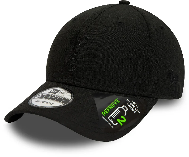 Tottenham Hotspur New Era 9Forty Repreve Black Team Cap