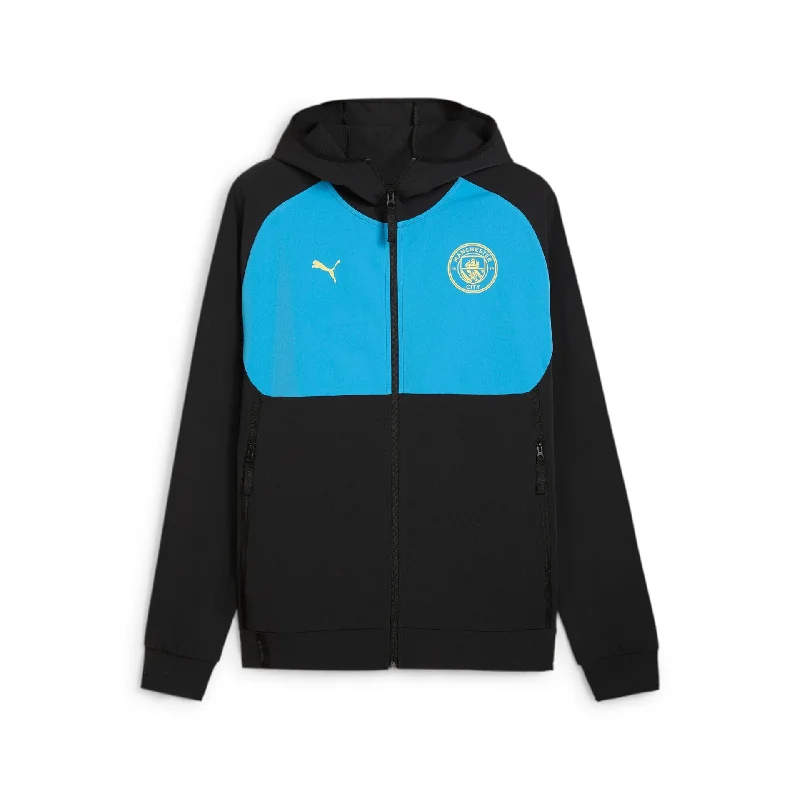 Veste à Capuche Manchester City PUMATECH Homme 2024/25 Noir