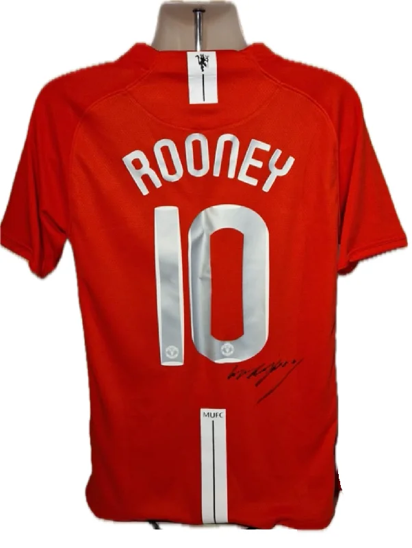 WAYNE ROONEY - SIGNERT DRAKT MED EKTEHETSBEVIS/COA