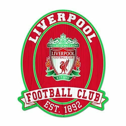 WinCraft Liverpool FC Wood Sign 11X13